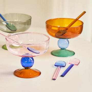 Ice Cream Bowl Glass Bowl for Yoghurt